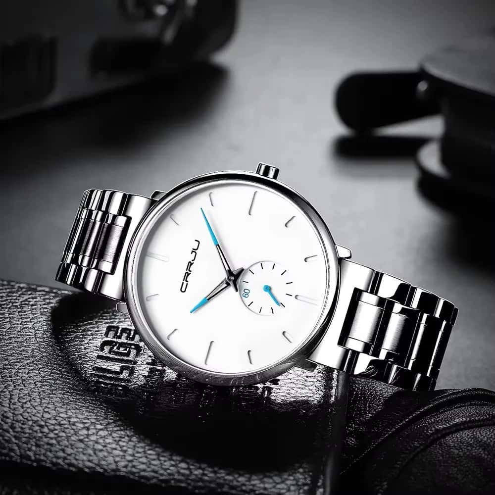 Crrju 2150 CH For Men - Silver White